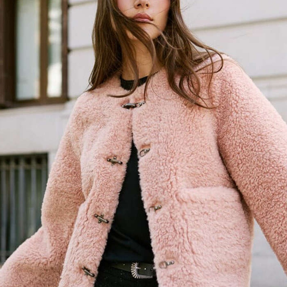 Faux Γούνινο Μπουφάν 'Paige' PEPE JEANS