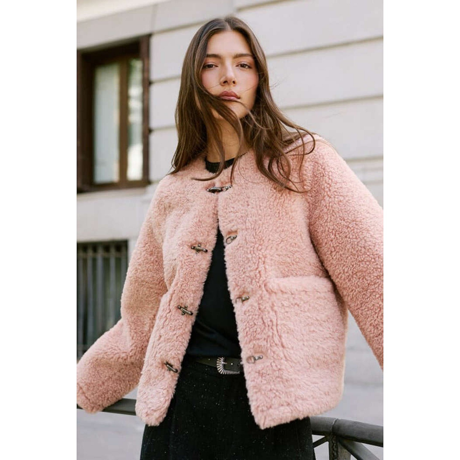 Faux Γούνινο Μπουφάν 'Paige' PEPE JEANS