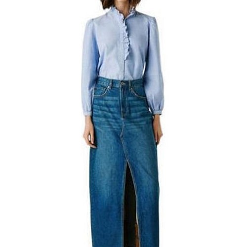 Γυναικεία Τζιν Φούστα Maxi με Σκίσιμο PEPE JEANS