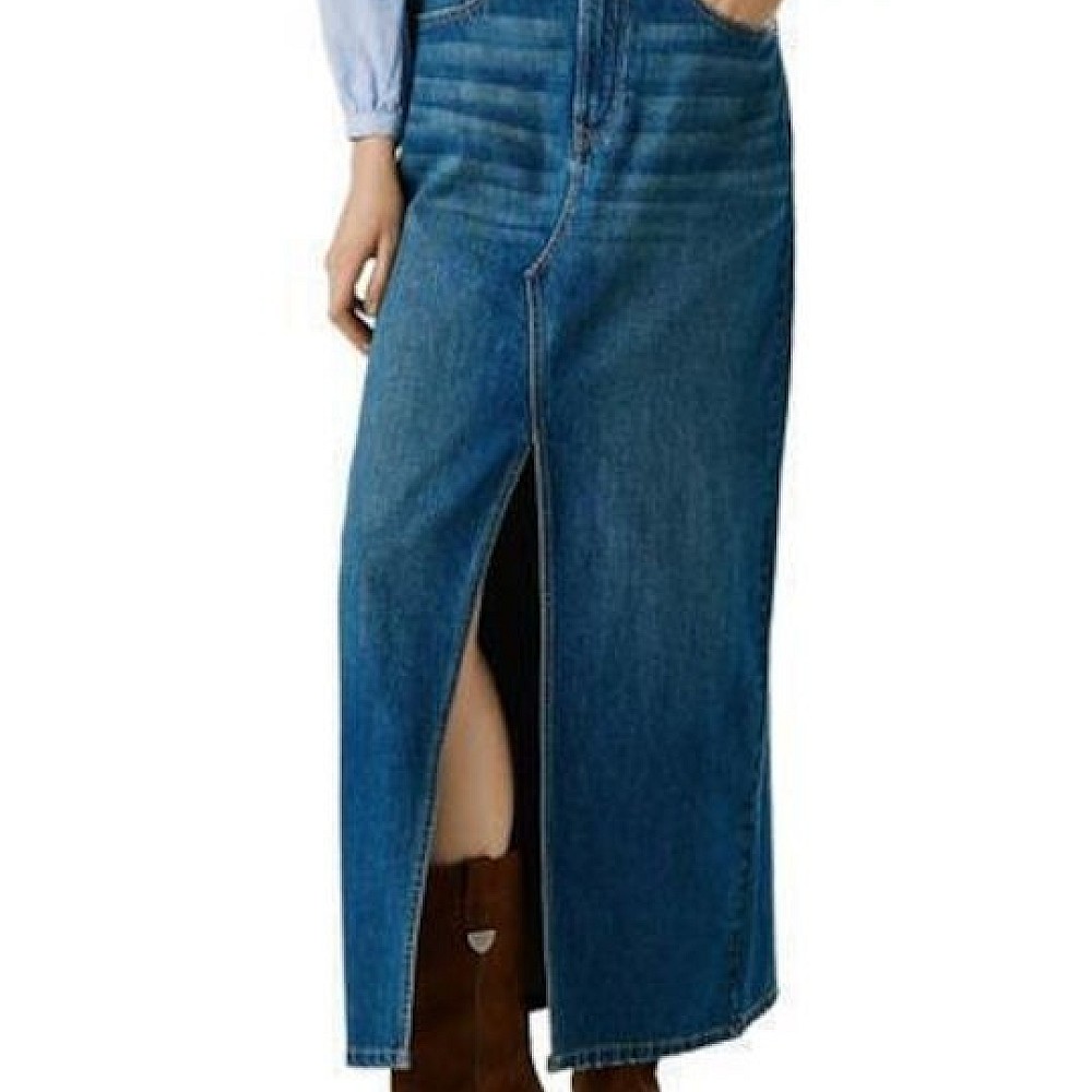 Γυναικεία Τζιν Φούστα Maxi με Σκίσιμο PEPE JEANS