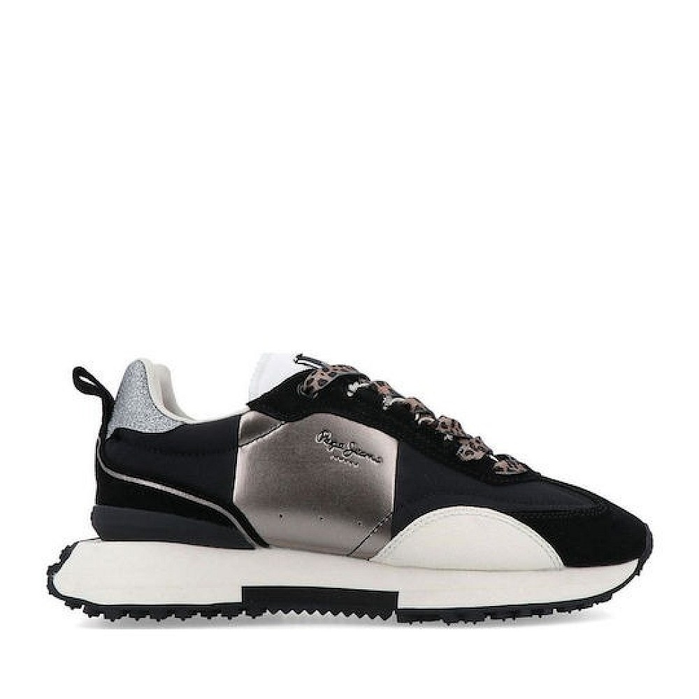 Γυναικεία Sneakers Archer Elite με Λεπτομέρειες Λεοπάρ PEPE JEANS