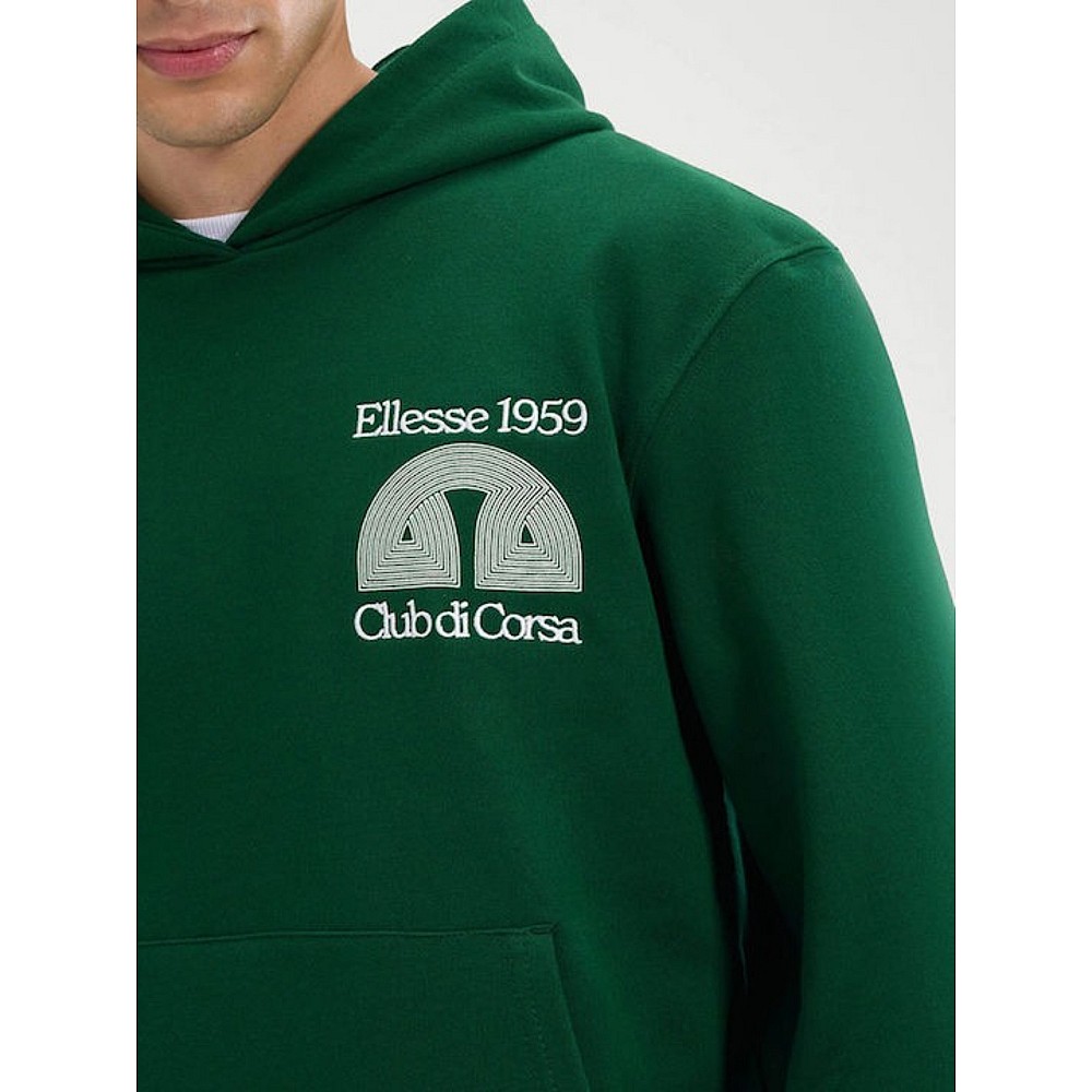 Ανδρικό Φούτερ με Κουκούλα Club di Corsa ELLESSE
