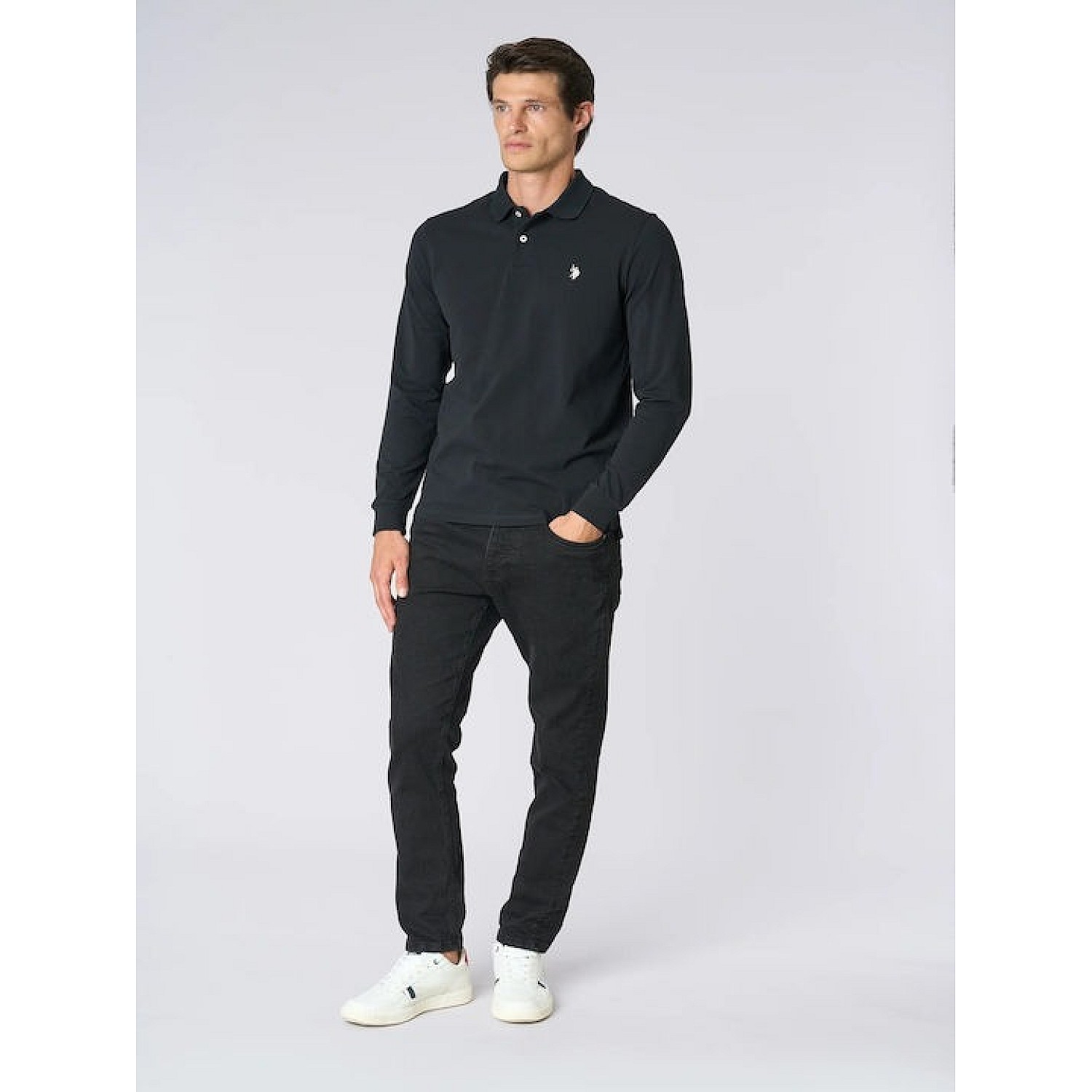 Ανδρική Μακρυμάνικη Μπλούζα Polo US POLO ASSN