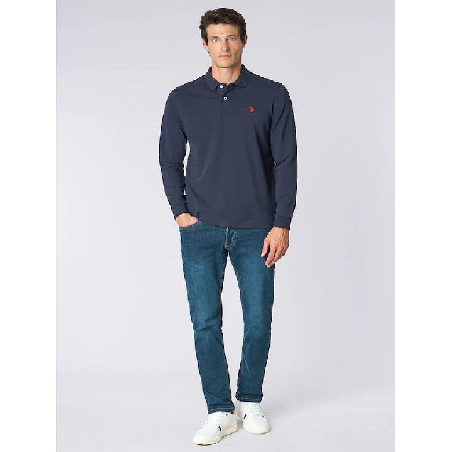 Ανδρική Μακρυμάνικη Μπλούζα Polo US POLO ASSN