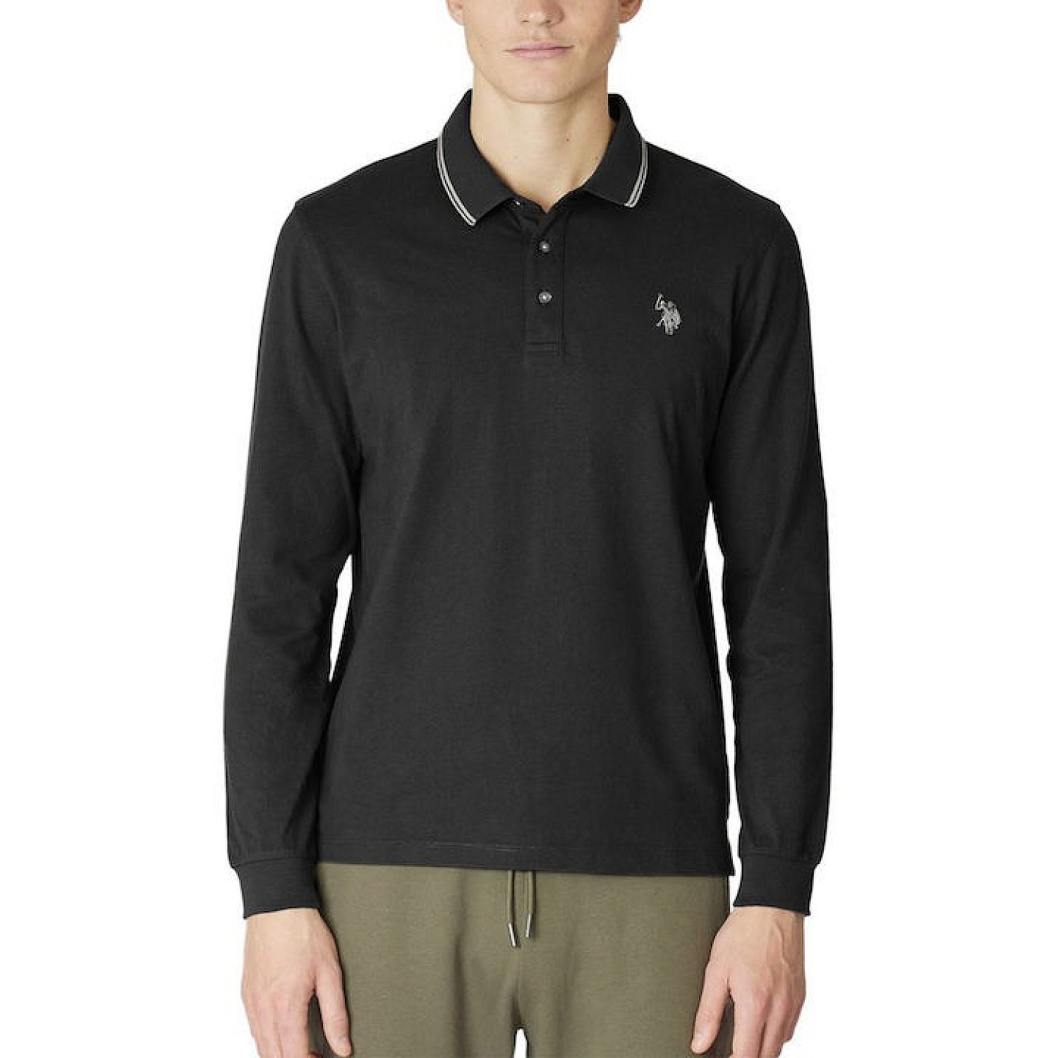Ανδρική Μακρυμάνικη Μπλούζα Πόλο US POLO ASSN