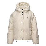 Γυναικείο Boxy Puffer Μπουφάν με Κουκούλα GUESS