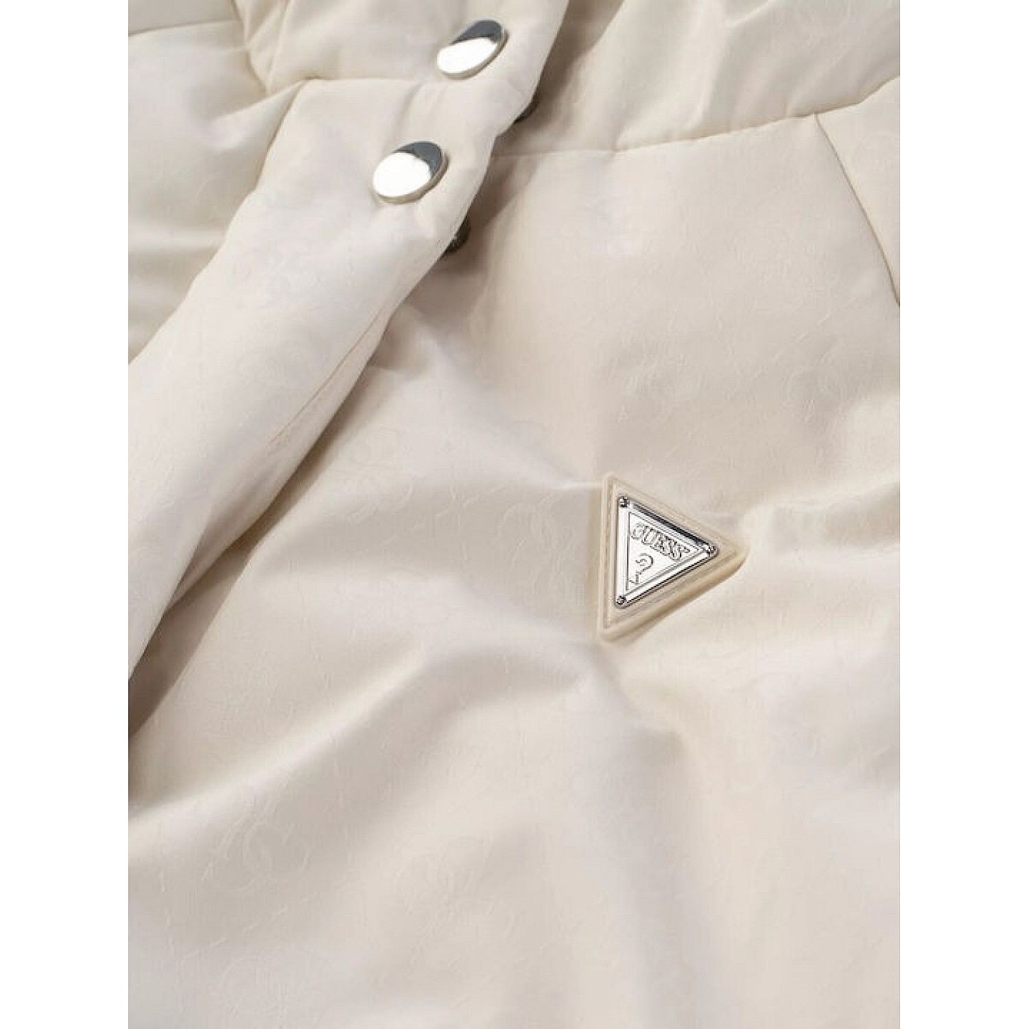 Γυναικείο Boxy Puffer Μπουφάν με Κουκούλα GUESS