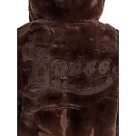 Γυναικείο Μπουφάν Faux Fur με Κουκούλα GUESS