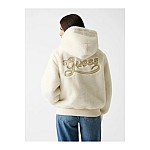 Γυναικείο Μπουφάν Faux Fur με Κουκούλα GUESS