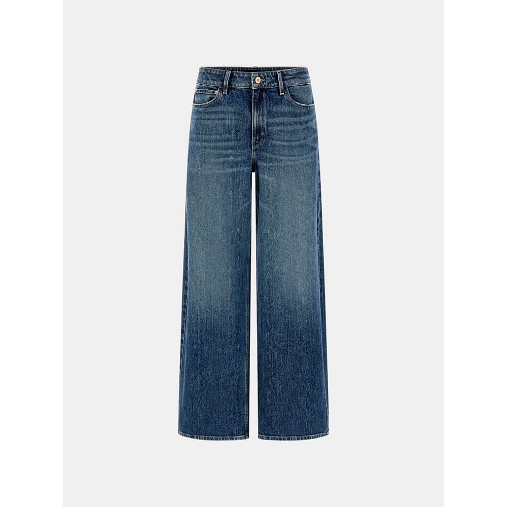 Γυναικείο Τζιν Παντελόνι Φαρδιά Γραμμή Bellflower GUESS