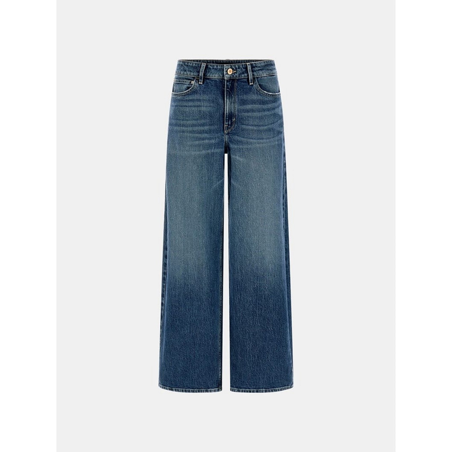 Γυναικείο Τζιν Παντελόνι Φαρδιά Γραμμή Bellflower GUESS