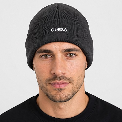 Ανδρικός Σκούφος με Κέντημα Λογότυπου GUESS