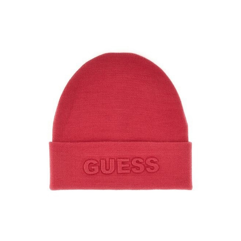 Γυναικείος Σκούφος με Ανάγλυφο Λογότυπο GUESS