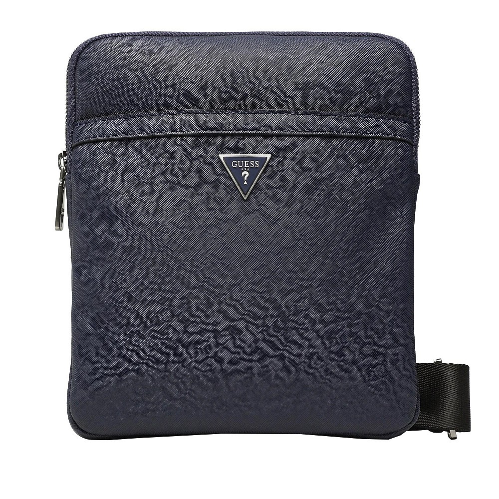 Ανδρική Τσάντα Χιαστί (Crossbody) με Επίπεδο Σχέδιο GUESS