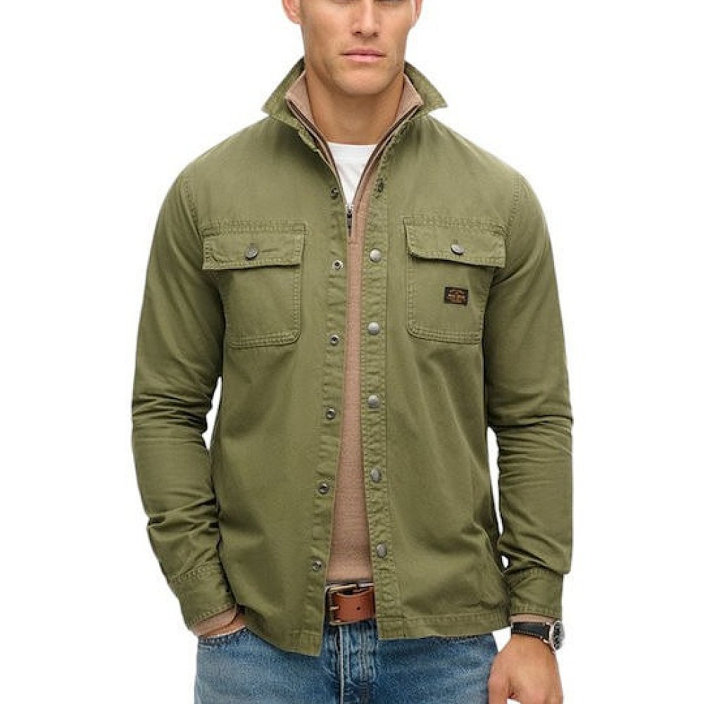 Ανδρικό Υπερπουκάμισο Canvas Workwear SUPERDRY