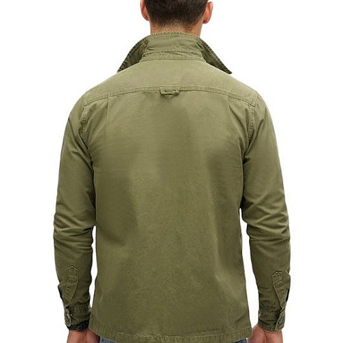 Ανδρικό Υπερπουκάμισο Canvas Workwear SUPERDRY