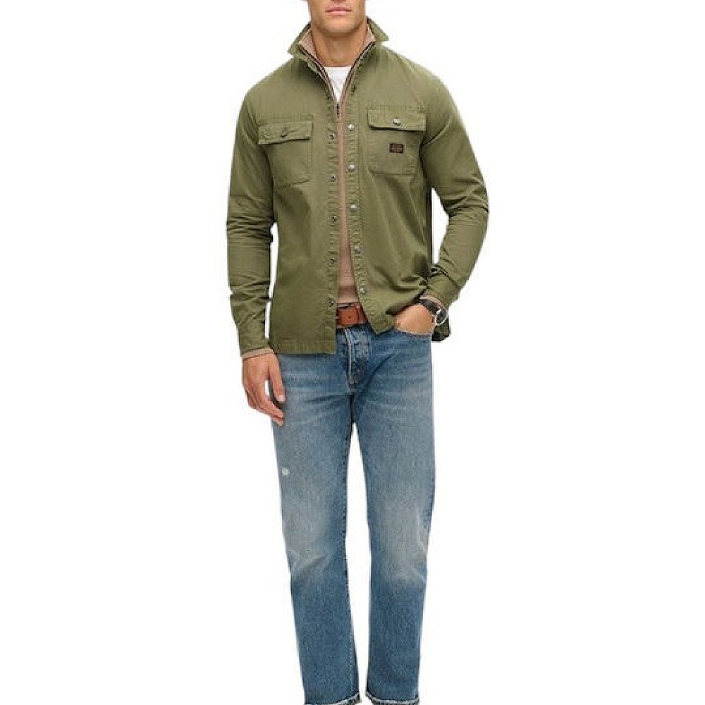 Ανδρικό Υπερπουκάμισο Canvas Workwear SUPERDRY