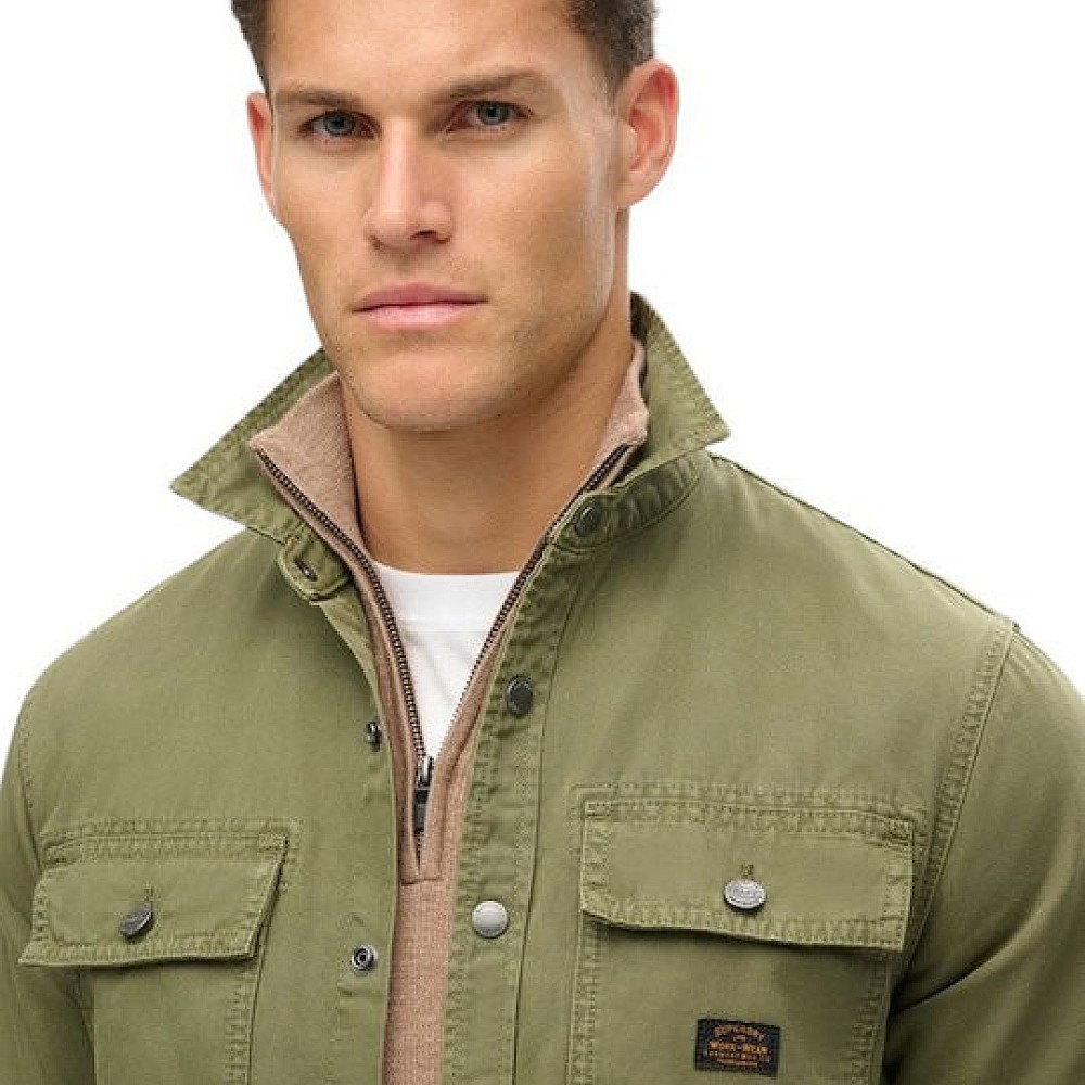 Ανδρικό Υπερπουκάμισο Canvas Workwear SUPERDRY