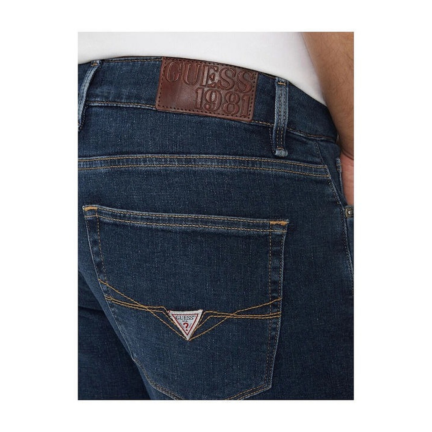 Ανδρικό Τζιν Παντελόνι Slim Εφαρμογής GUESS