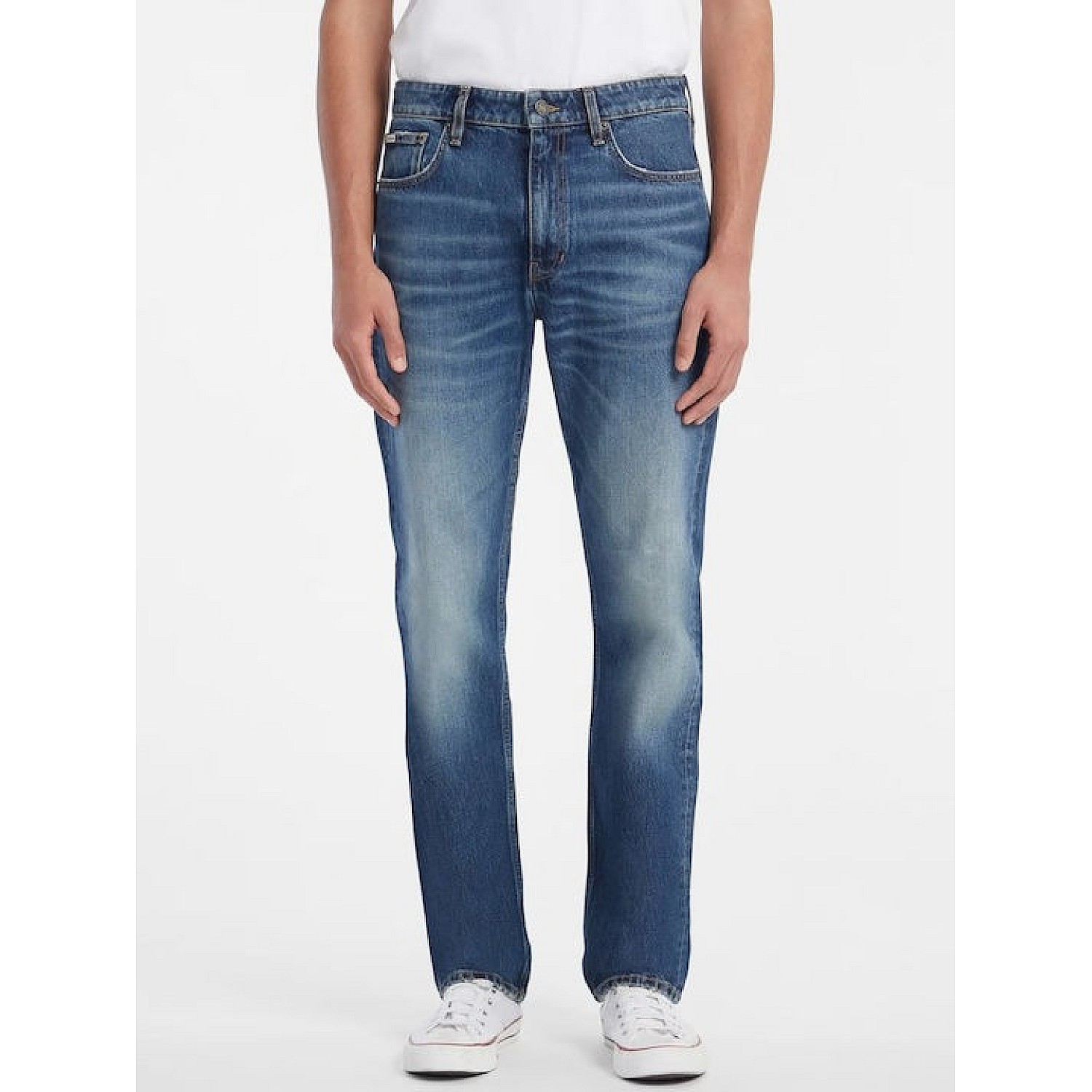 Ανδρικό Τζιν Παντελόνι Straight Line GUESS