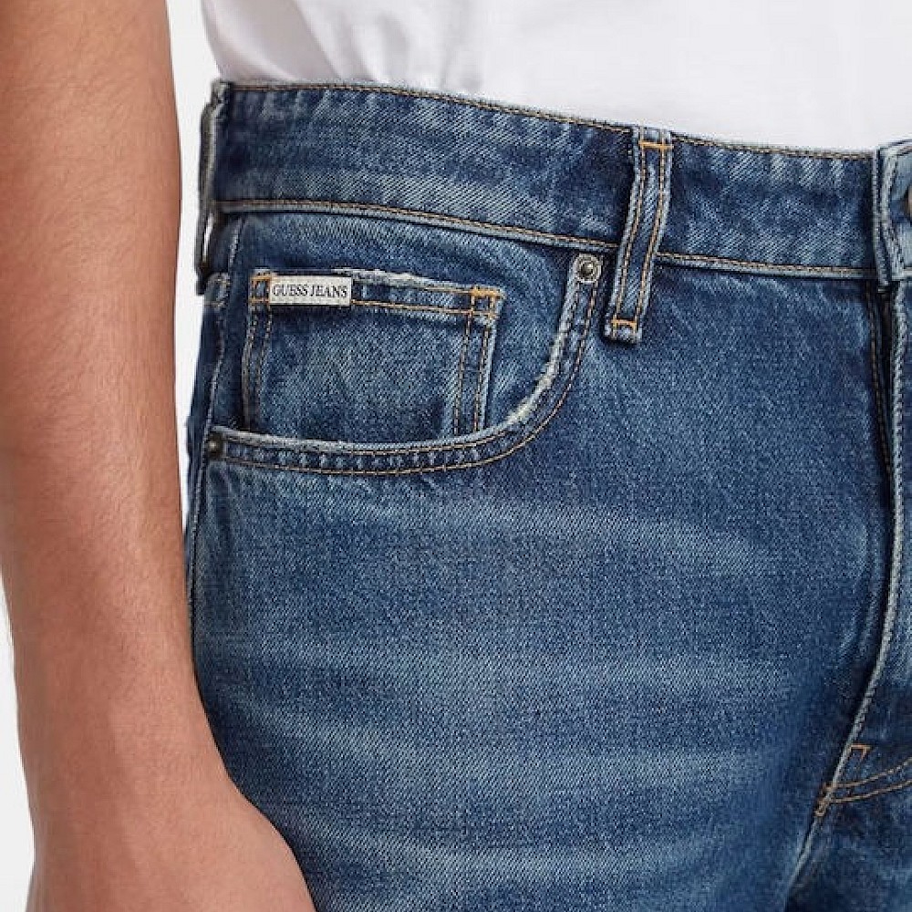 Ανδρικό Τζιν Παντελόνι Straight Line GUESS