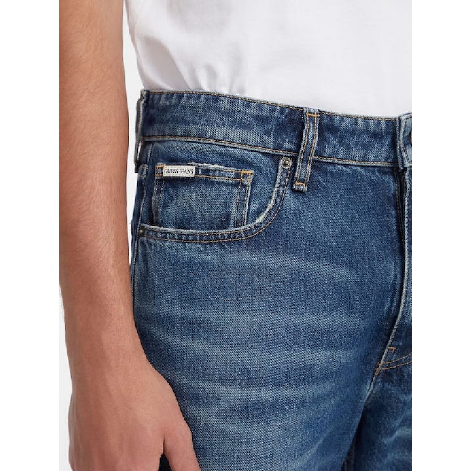 Ανδρικό Τζιν Παντελόνι Straight Line GUESS