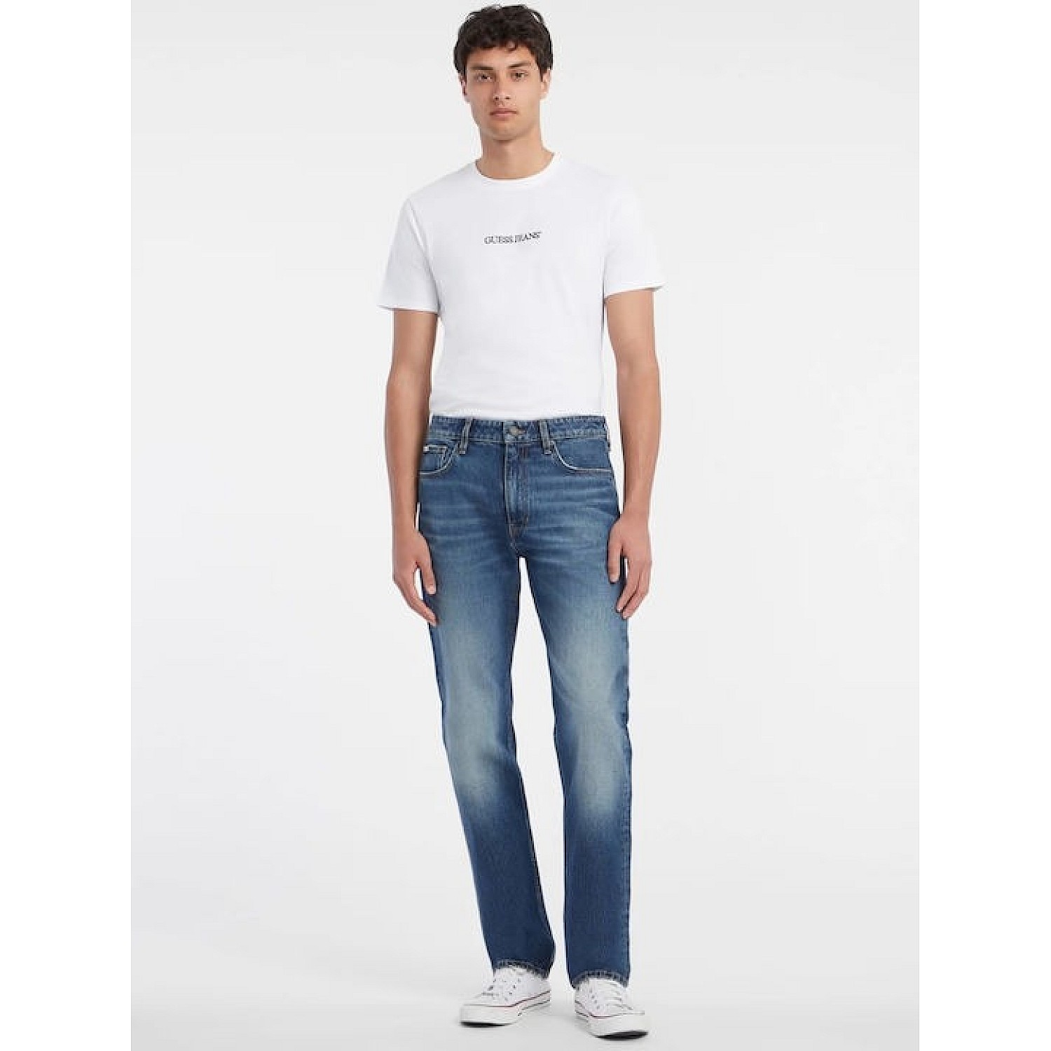 Ανδρικό Τζιν Παντελόνι Straight Line GUESS