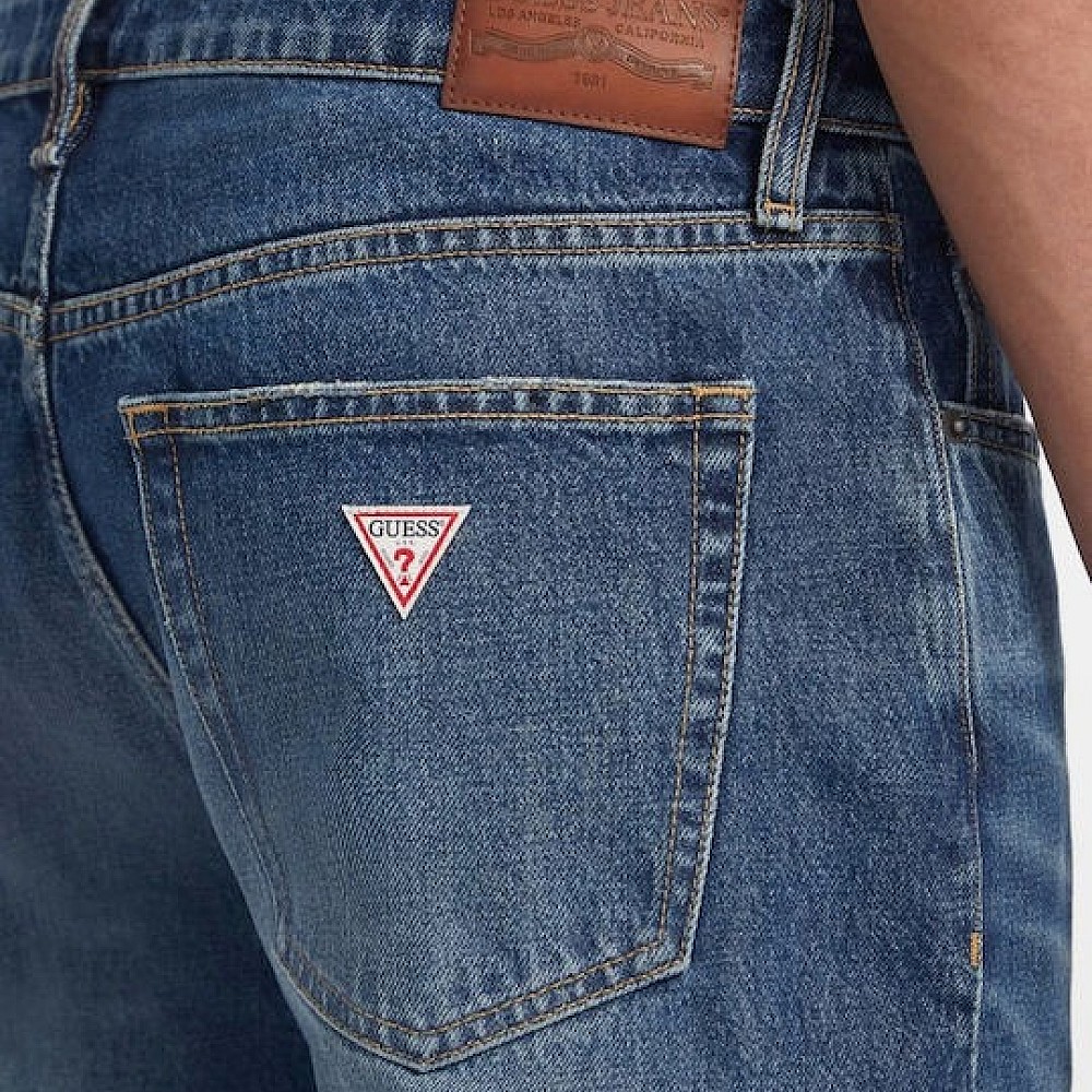 Ανδρικό Τζιν Παντελόνι Straight Line GUESS