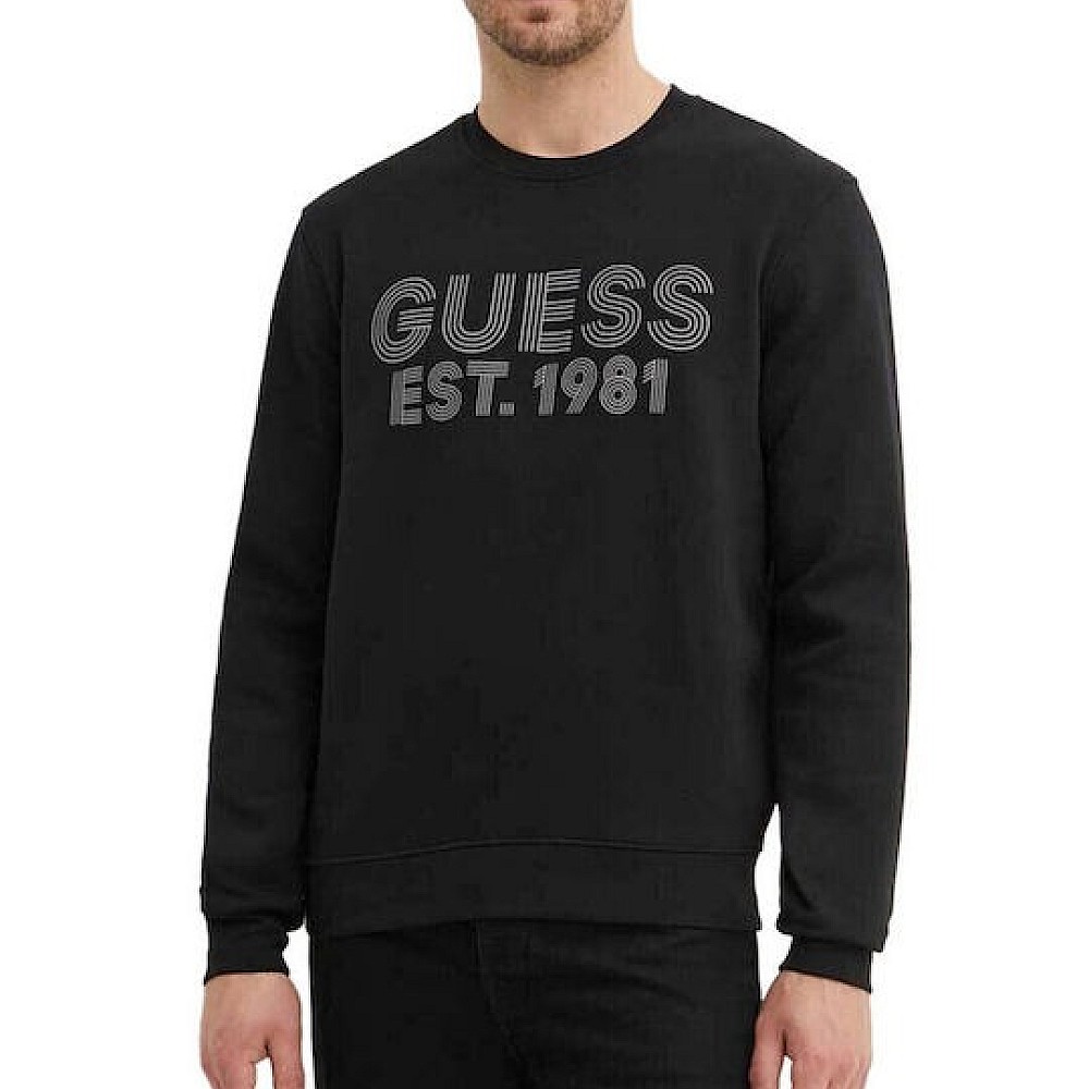 Ανδρικό Φούτερ Λαιμόκοψη με Λογότυπο GUESS
