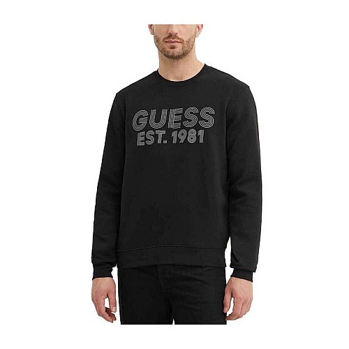 Ανδρικό Φούτερ Λαιμόκοψη με Λογότυπο GUESS