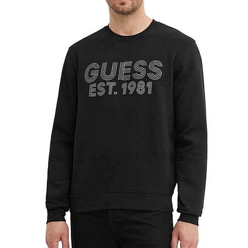 Ανδρικό Φούτερ Λαιμόκοψη με Λογότυπο GUESS