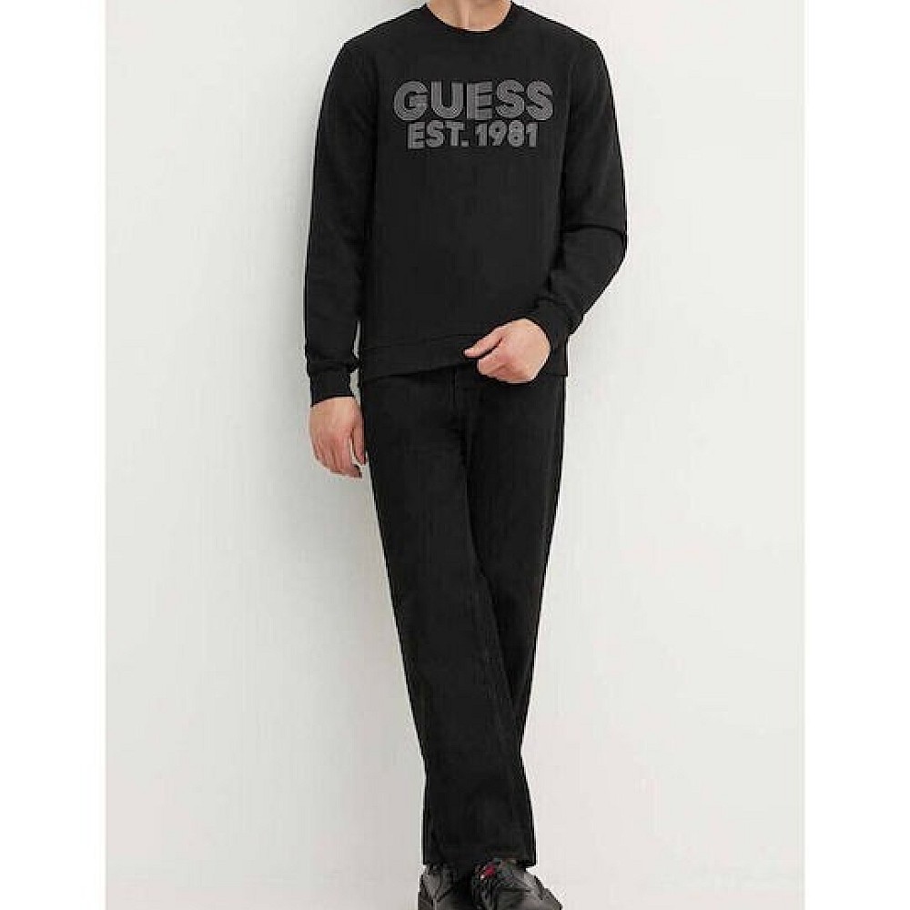 Ανδρικό Φούτερ Λαιμόκοψη με Λογότυπο GUESS