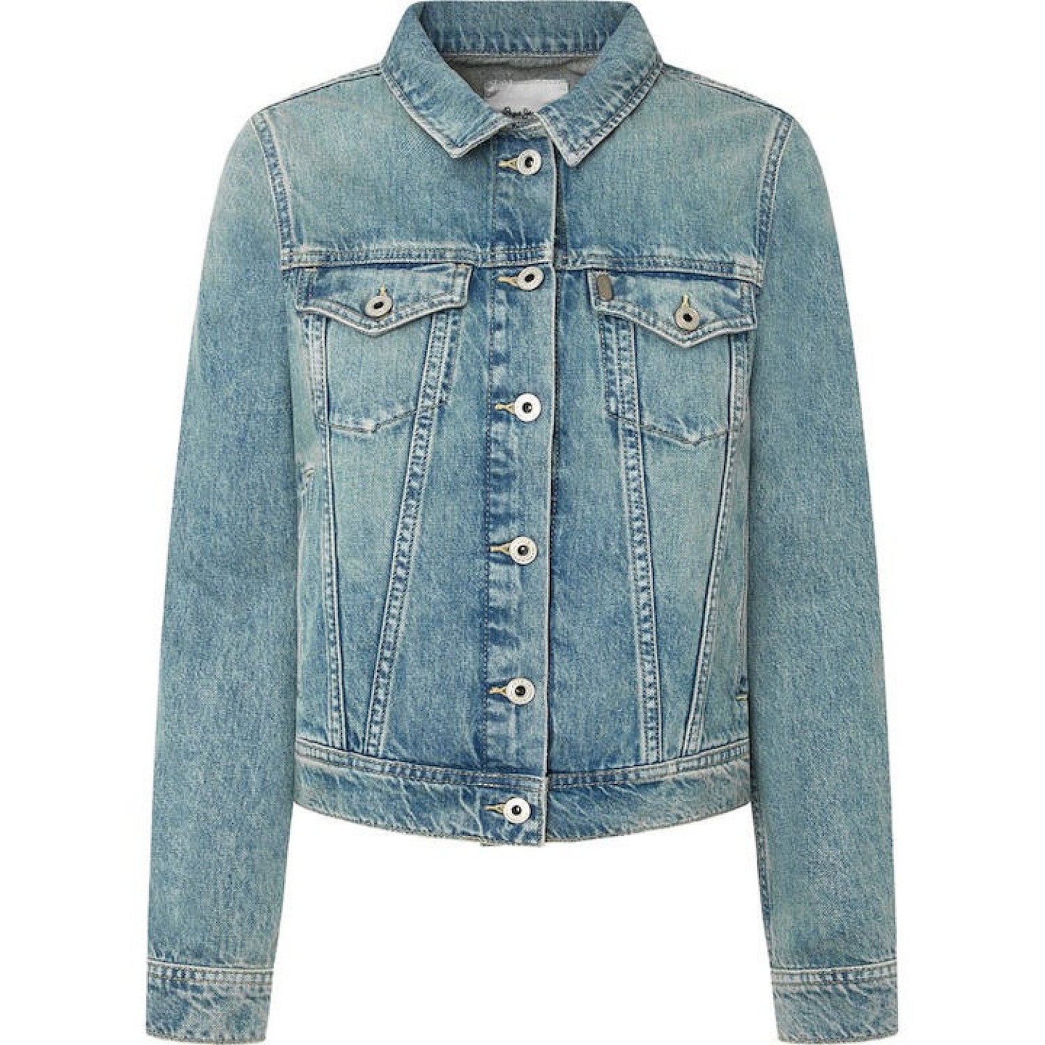 Γυναικείο Τζιν Μπουφάν Slim Εφαρμογής PEPE JEANS