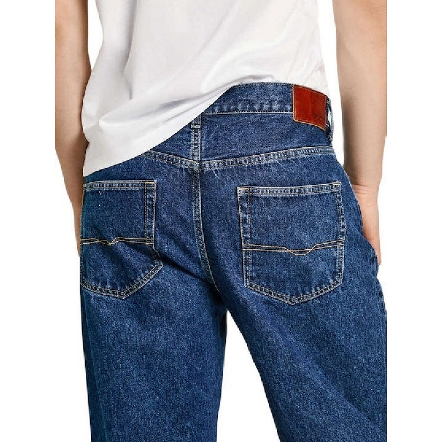 Ανδρικό Τζιν Παντελόνι με Barrel Γραμμή PEPE JEANS