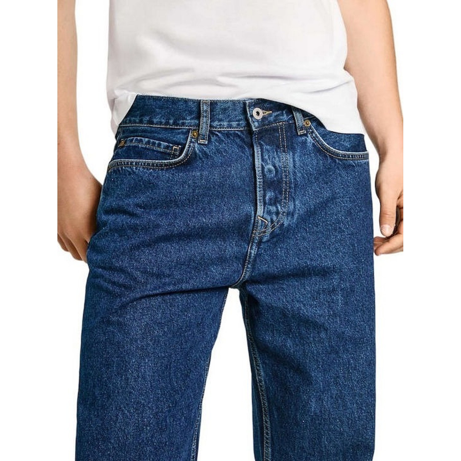 Ανδρικό Τζιν Παντελόνι με Barrel Γραμμή PEPE JEANS