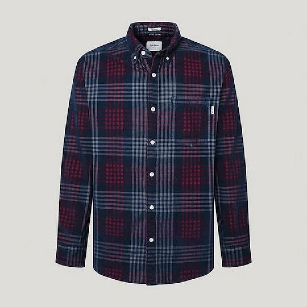Ανδρικό Καρό Μακρυμάνικο Πουκάμισο Marcus PEPE JEANS