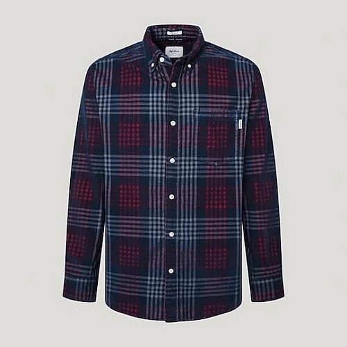 Ανδρικό Καρό Μακρυμάνικο Πουκάμισο Marcus PEPE JEANS