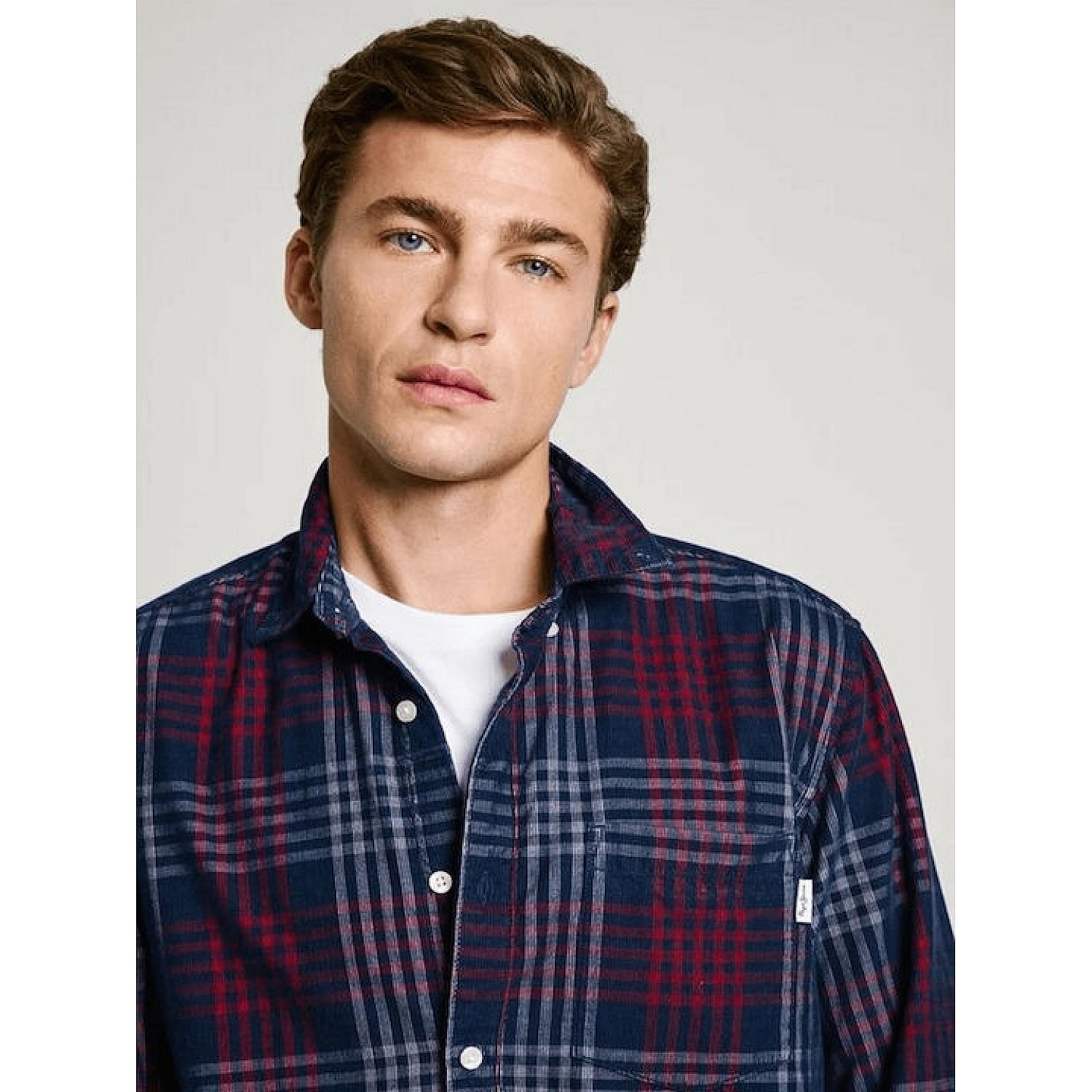Ανδρικό Καρό Μακρυμάνικο Πουκάμισο Marcus PEPE JEANS