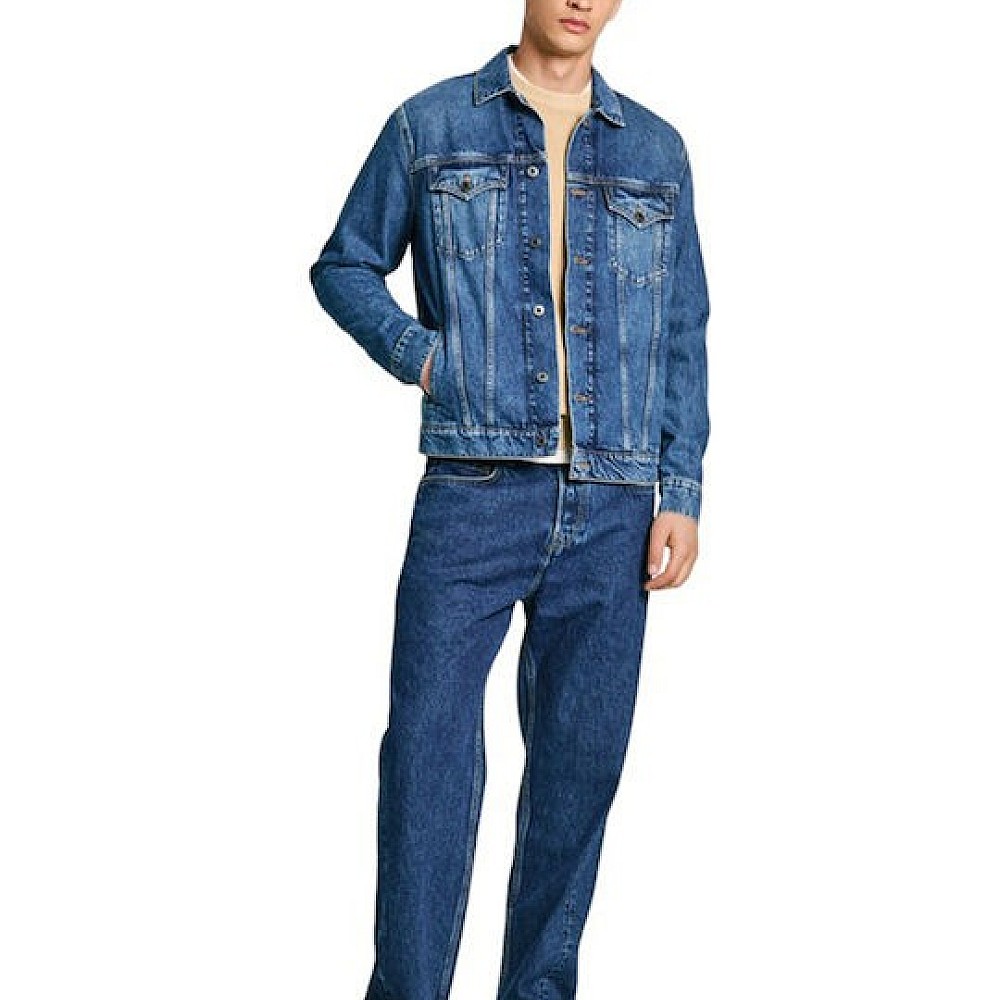 Ανδρικό Τζιν Μπουφάν Drop 2 Regular PEPE JEANS