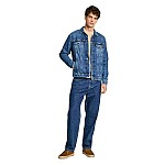 Ανδρικό Τζιν Μπουφάν Drop 2 Regular PEPE JEANS
