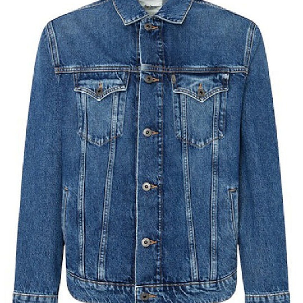 Ανδρικό Τζιν Μπουφάν Drop 2 Regular PEPE JEANS