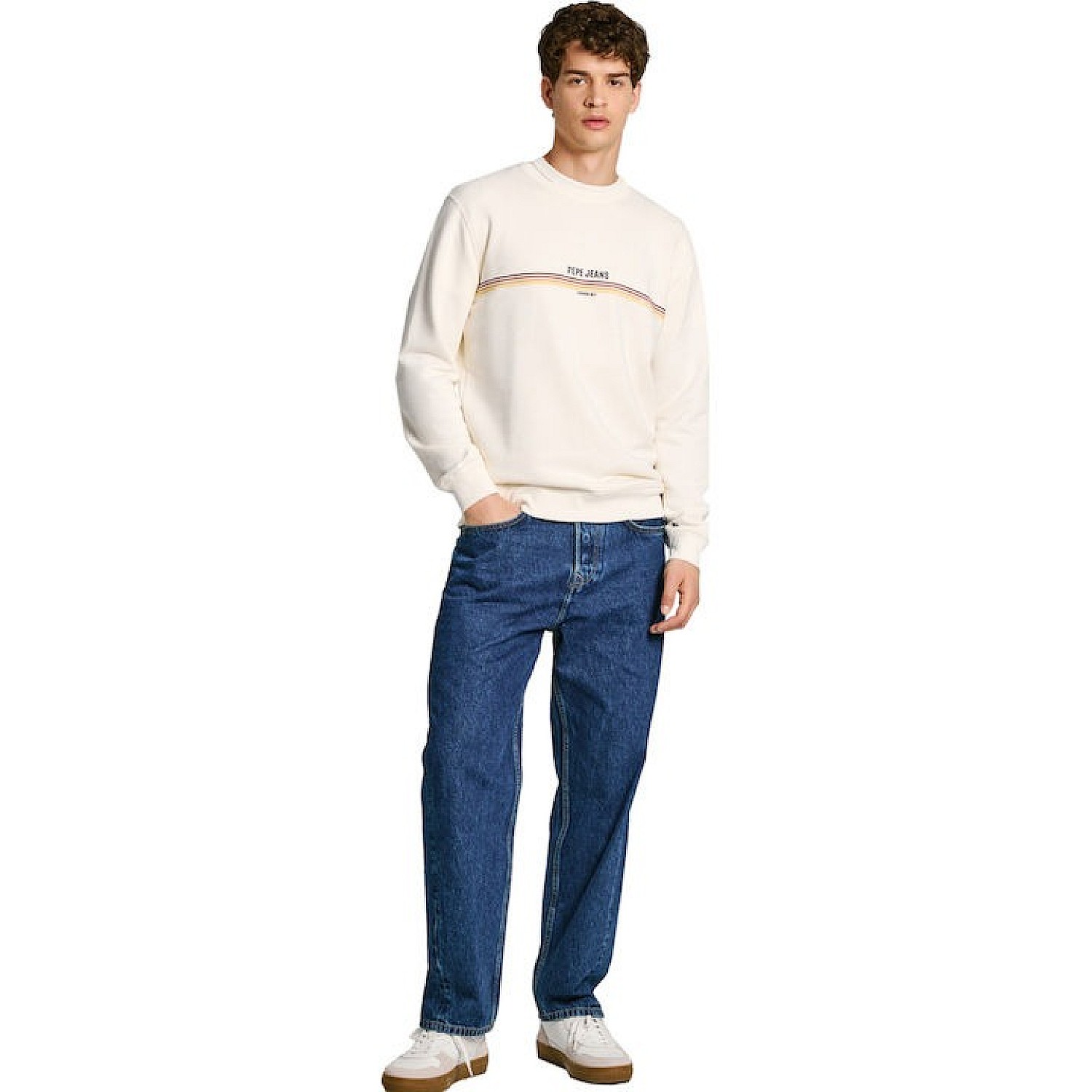 Ανδρικό Φούτερ Sander με Λαιμόκοψη PEPE JEANS