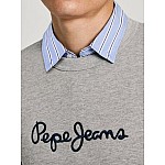 Ανδρική Μπλούζα Φούτερ με Λαιμόκοψη New Joe Crew PEPE JEANS