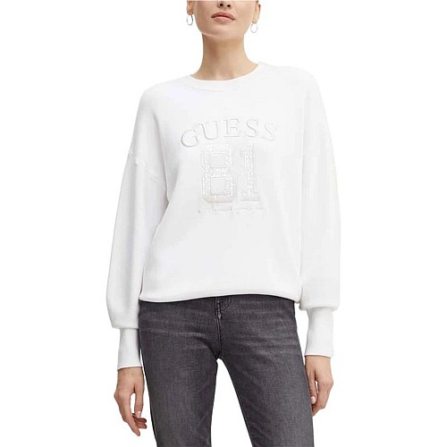 Γυναικείο Φούτερ με Λαιμόκοψη και Λογότυπο GUESS