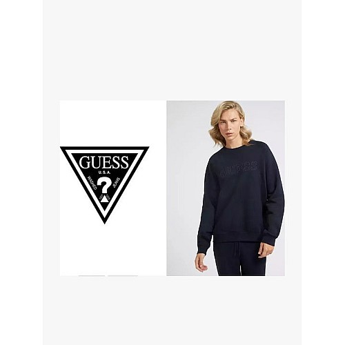 Ανδρικό Φούτερ με Ανάγλυφο Λογότυπο GUESS