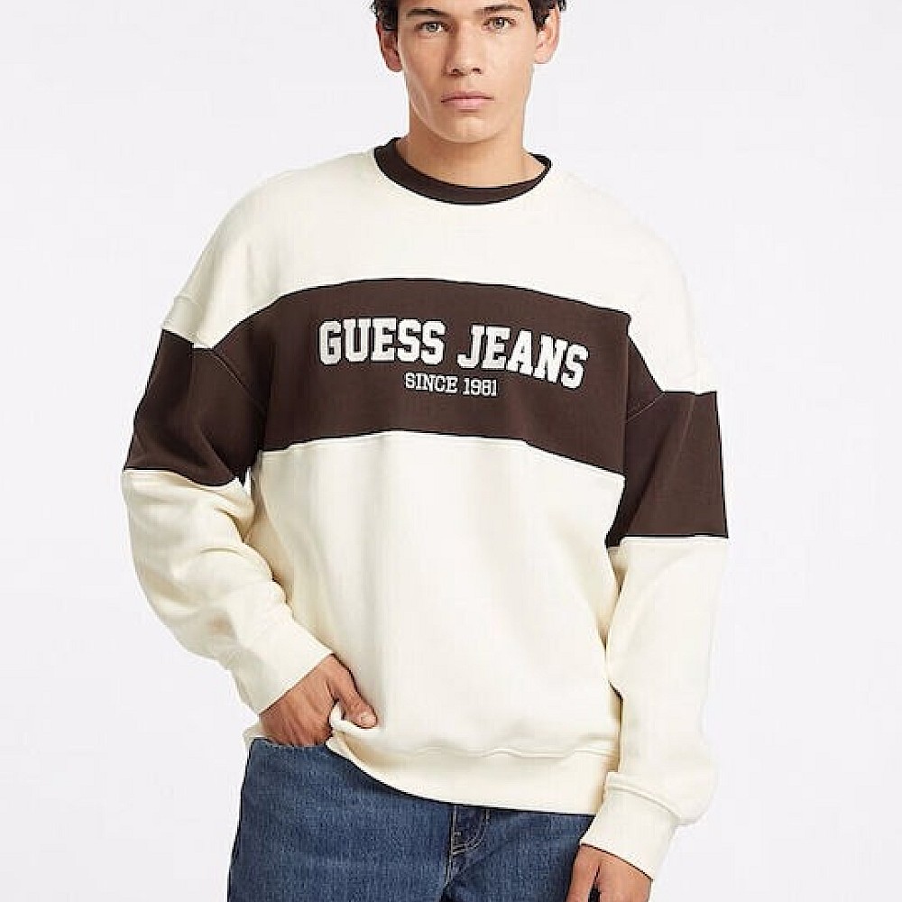 Ανδρικό Φούτερ με Λογότυπο GUESS Jeans