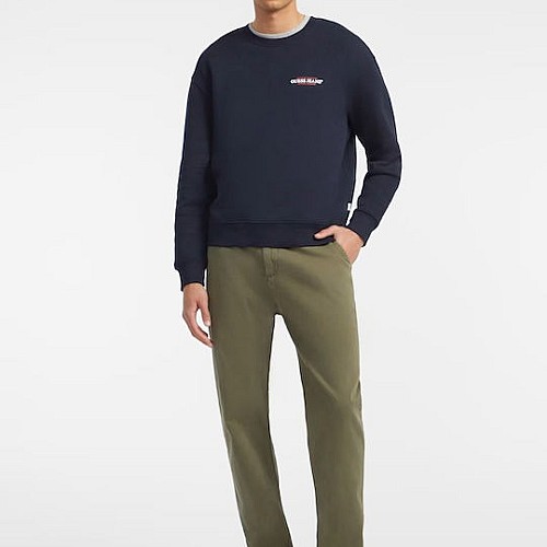 Ανδρικό Φούτερ με Στρογγυλή Λαιμόκοψη GUESS Jeans