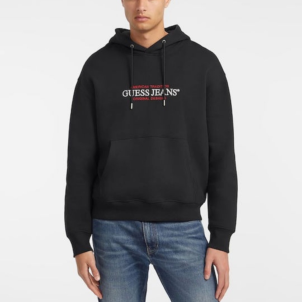Ανδρικό Φούτερ με Κουκούλα και Λογότυπο GUESS Jeans