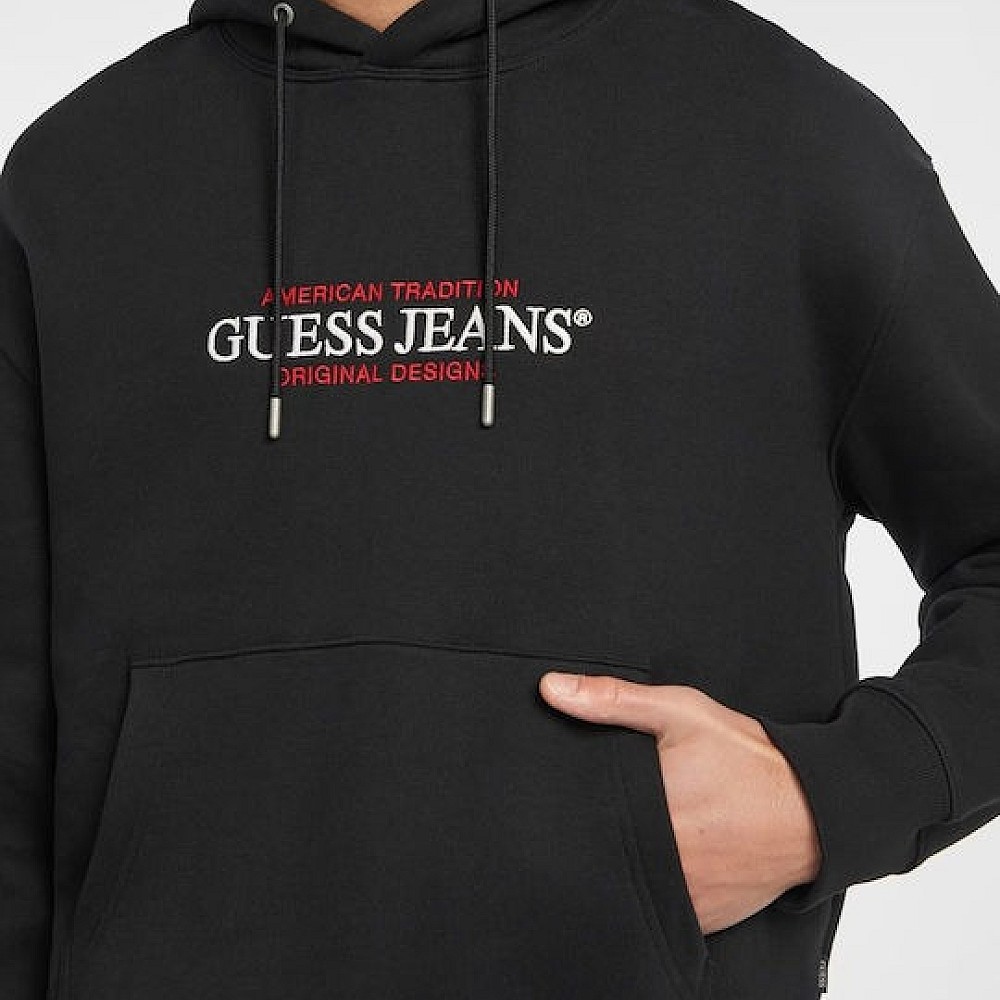 Ανδρικό Φούτερ με Κουκούλα και Λογότυπο GUESS Jeans