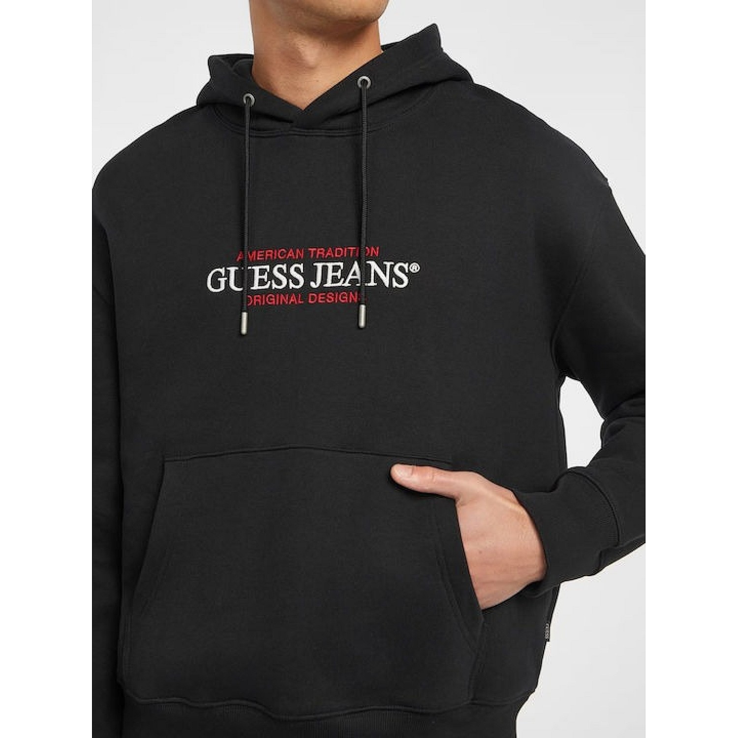 Ανδρικό Φούτερ με Κουκούλα και Λογότυπο GUESS Jeans